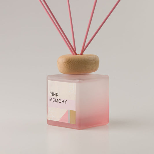 200ml Reed Sticks Fragrance Aromatherapy Aroma Reed Diffuser Set With Wood Cover