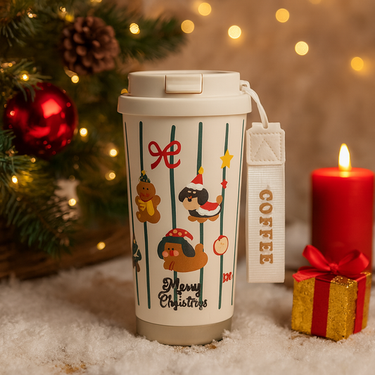 Термочаша с коледни мотиви  – 500 ml